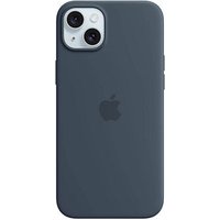 Apple Silikon Case mit MagSafe Handy-Cover für Apple iPhone 15 Plus sturmblau von Apple