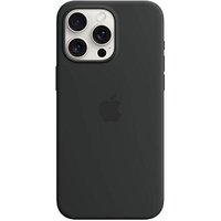 Apple Silikon Case mit MagSafe Handy-Cover für Apple iPhone 15 Pro Max schwarz von Apple