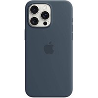 Apple Silikon Case mit MagSafe Handy-Cover für Apple iPhone 15 Pro Max sturmblau von Apple
