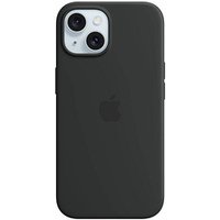 Apple Silikon Case mit MagSafe Handy-Cover für Apple iPhone 15 schwarz von Apple