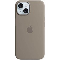 Apple Silikon Case mit MagSafe Handy-Cover für Apple iPhone 15 tonbraun von Apple
