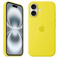 Apple Silikon Case mit MagSafe Handy-Cover für Apple iPhone 16 sternfrucht von Apple