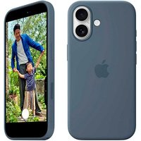 Apple Silikon Case mit MagSafe Handy-Cover für Apple iPhone 17 maritimblau von Apple