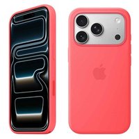 Apple Silikon Case mit MagSafe Handyhülle für Apple iPhone 17 Pro guavepink von Apple