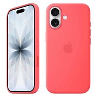 Apple Silikon Case mit MagSafe Handyhülle für Apple iPhone 17 guavepink von Apple