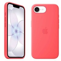 Apple Silikon Case mit MagSafe Handyhülle für Apple iPhone 17e guavepink von Apple