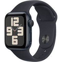 Apple Watch SE 40 mm Aluminium (GPS) Sportarmband S/M  mitternacht von Apple