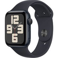Apple Watch SE 44 mm (GPS) Sportarmband S/M  mitternacht von Apple