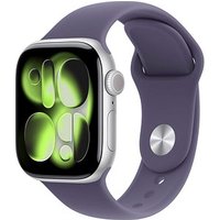Apple Watch Series 11 42 mm Aluminium (GPS) Sportarmband S/M  nebelviolett, silber von Apple