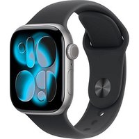 Apple Watch Series 11 42 mm Aluminium (GPS) Sportarmband S/M  schwarz, space gray von Apple