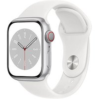 Apple Watch Series 8 41 mm (GPS + Cellular)  silber, weiß von Apple