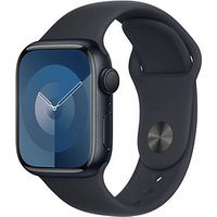 Apple Watch Series 9 41 mm Aluminium (GPS) Sportarmband S/M  mitternacht von Apple