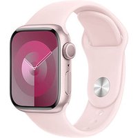 Apple Watch Series 9 41 mm Aluminium (GPS) Sportarmband M/L  pink von Apple