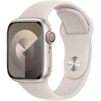 Apple Watch Series 9 41 mm Aluminium (GPS+Cellular) Sportarmband M/L  polarstern von Apple