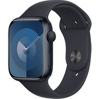 Apple Watch Series 9 45 mm Aluminium (GPS) Sportarmband M/L  mitternacht von Apple