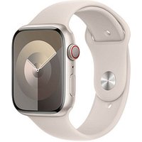 Apple Watch Series 9 45 mm Aluminium (GPS+Cellular) Sportarmband M/L  polarstern von Apple