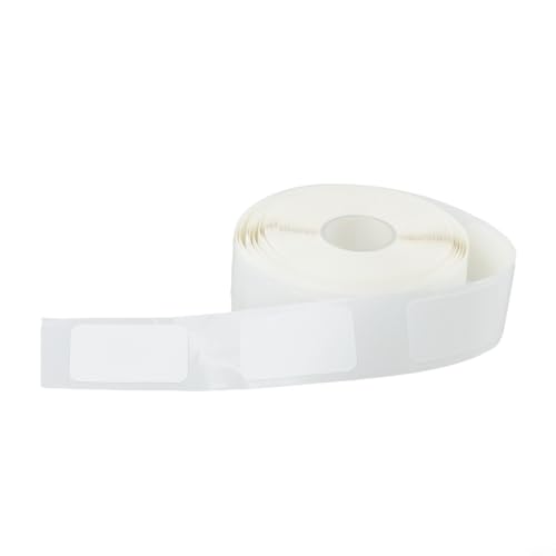 Label Maker Thermopapier, 1 Rolle, weiße Etiketten für Handdrucker, wasserdicht und reißfest, für die tägliche Organisation (12 x 22 mm (260 Stück)) von Aprilsunnyzone