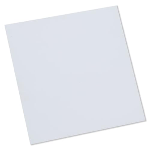 Aluminiumoxid-Keramik-Isolierplatten Aluminiumoxid-Keramikplatte, isolierende Aluminiumoxid-Keramikplatte for Modellierwerkzeuge, Seitenlänge 12,5 cm(Thickness:3mm) von ApuaVireo&Co