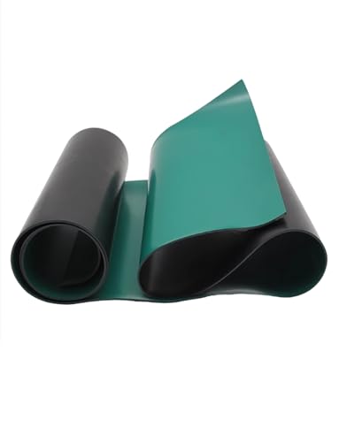 ApuaVireo&Co Antistatische Gummi-Arbeitsplatzmatte, ESD-konform, Löt- und Elektronik-Reparaturmatte, Grün, 130 x 0,15 cm(130x300x0.15cm) von ApuaVireo&Co