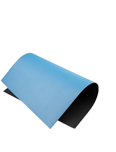 ApuaVireo&Co Labor-Schreibtischschutz, antistatisch, hitzebeständig, Silikon, Lötmatte, Blau, mehrere Größen(39.4x19.7"/100X50cm) von ApuaVireo&Co