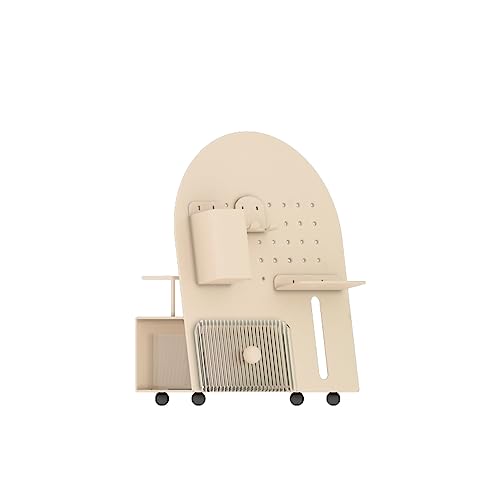 ApuaVireo&Co steckbrett display stand, Desktop Loch Pegboard Rack Büro Schreibtisch Lagerung Rack Kosmetische Partition Home Office Pegboard Organizer(Style 3) von ApuaVireo&Co