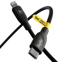 Aqiila® CB21 Ladekabel schwarz, Kabellänge: 1,0 m, 30 Watt von Aqiila®
