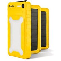 Aqiila® POWERBIRD BS10 Solar-Powerbank 10.000 mAh gelb von Aqiila®