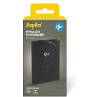 Aqiila® Qi2 wireless Powerbank 5.000 mAh schwarz von Aqiila®