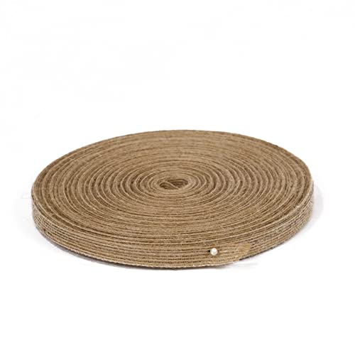 Natürliches Jute-Band für Hochzeiten, Events, Partys, Geschenke und Basteln 1cm x 40m von Aquariumpflanzen.net