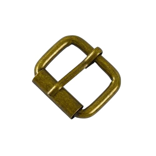 Aqxypas 10/20 Stück 13–38 mm Metall-Dornschnallen, Taschengurt, Verstellbarer Gürtelverschluss, Kette, rechteckiger Ring, Schuhe, Lederhaken, Zubehör(Bronze,32mm-20Pcs) von Aqxypas