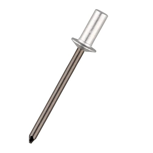 Aqxypas 30/50 Stück versiegelte wasserdichte Aluminium-Blindniete mit geschlossenem Ende 3,0 3,2 4,0 4,8 mm wasserdichte Nieten (Size : 50Pcs, Color : 3.2x6mm) von Aqxypas