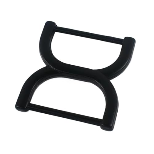 Aqxypas 5/10/20 Stücke 25mm Metall Tasche Strap Connector Schnallen Handtasche Einsteller Haken Kleidungsstück Gürtel Verschlüsse DIY Hardware Zubehör(Black,25mm-10Pcs) von Aqxypas