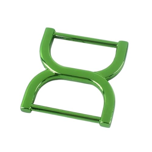 Aqxypas 5/10/20 Stücke 25mm Metall Tasche Strap Connector Schnallen Handtasche Einsteller Haken Kleidungsstück Gürtel Verschlüsse DIY Hardware Zubehör(Green,25mm-10Pcs) von Aqxypas