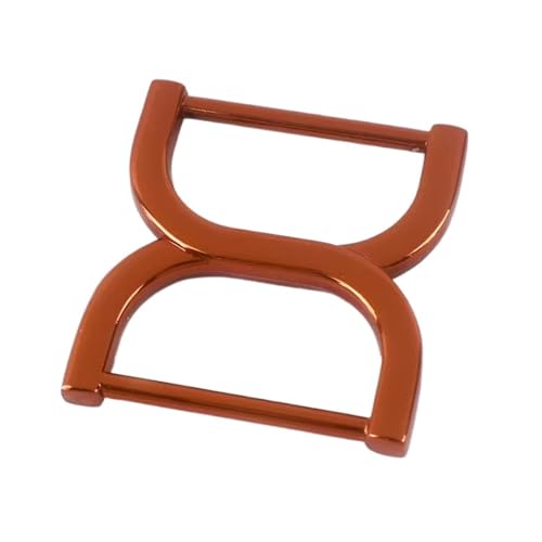 Aqxypas 5/10/20 Stücke 25mm Metall Tasche Strap Connector Schnallen Handtasche Einsteller Haken Kleidungsstück Gürtel Verschlüsse DIY Hardware Zubehör(Orange,25mm-5Pcs) von Aqxypas