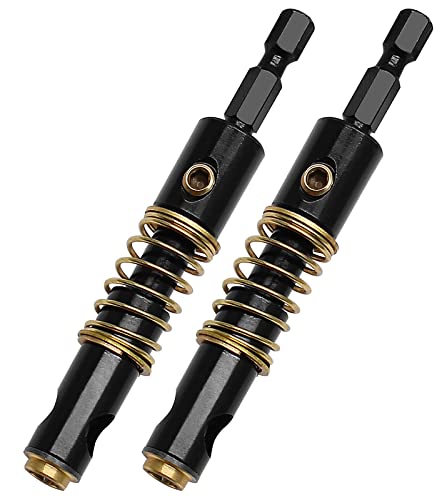 Aracombie 2 Stück RegalstiftBohrer 5 mm & 14 Zoll selbstzentrierender BohrerSet, 14 Zoll Sechskantschaft Scharnier Installationsbohrer Holz Reiben Bit, Selbstbohrende Bits für Holz Kunststoff Aracombie 2 Stück RegalstiftBohrer 5 mm & 14 Zoll selbstzentrierender BohrerSet, 14 Zoll Sechskantschaft Scharnier Installationsbohrer Holz Reiben Bit, Selbstbohrende Bits für Holz Kunststoff von Aracombie