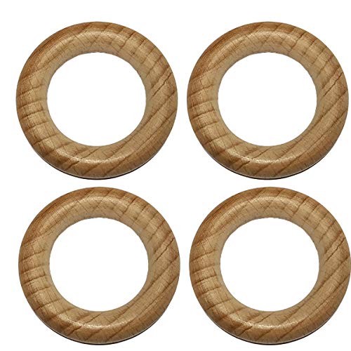 Arakierst Holzringe, 60 mm, natürliches Buchenholz, ohne Farbe, glatt, unlackiert, 6 cm, Holzkreise für Bastelarbeiten, DIY, Ringanhänger, Verbindungsstücke, Schmuckherstellung Arakierst Holzringe, 60 mm, natürliches Buchenholz, ohne Farbe, glatt, unlackiert, 6 cm, Holzkreise für Bastelarbeiten, DIY, Ringanhänger, Verbindungsstücke, Schmuckherstellung von Arakierst
