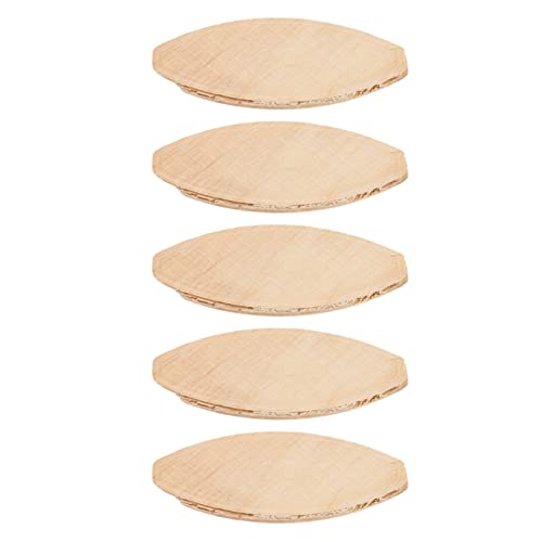 100pcs Beechwood Holz, die Kekse für Holzbearbeitung Typ 0#/10#/20#Massives Holz mit überlegener Verbindungsstärke mit Robusterem Design für Langfristige Stabilität (0#) (10#) (20#) von Aramox