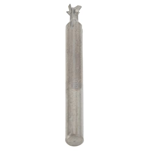 5 -Mm -Schwalbenschwanz -Endmühlenschneider, 4 Flöten Schnelle Bohrmahlen für Edelstahl, Metrische Hohe Härtelegierung, Schaftdurchmesser von 5 Mm, Feine Verarbeitung, Effizient und Flexibel, (5 X von Aramox