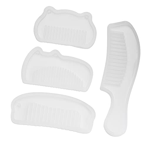 Aramox 4pcs Comb Silicone Formen, Gemischte Stile -Handwerksharzform mit Zarter Verarbeitung, für Schmuckherstellung und Zuckerdekoration Aramox 4pcs Comb Silicone Formen, Gemischte Stile -Handwerksharzform mit Zarter Verarbeitung, für Schmuckherstellung und Zuckerdekoration von Aramox