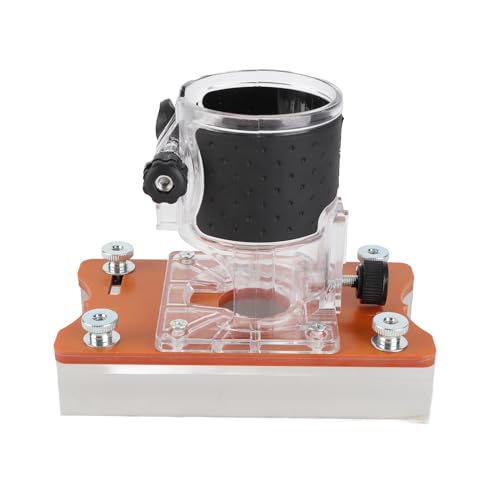 Aramox _ Dicke, Genaue Positionierung, Vielseitiger Gebrauch, Schutzabdeckung von Router mit 65 -mm -Trimmmaschinenbasis Schlitzplatten Locator und Klare Abdeckung Zum Kammern. Aramox _ Dicke, Genaue Positionierung, Vielseitiger Gebrauch, Schutzabdeckung von Router mit 65 -mm -Trimmmaschinenbasis Schlitzplatten Locator und Klare Abdeckung Zum Kammern. von Aramox