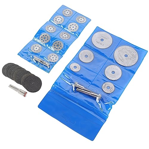 Aramox Effiziente 32 -pcs -Kreissäure Vanewing Set für Schnelle Metallholz Schneidemahlen Scheiben Scheiben Werkzeug Kit für Handwerksmänner Aramox Effiziente 32 -pcs -Kreissäure Vanewing Set für Schnelle Metallholz Schneidemahlen Scheiben Scheiben Werkzeug Kit für Handwerksmänner von Aramox