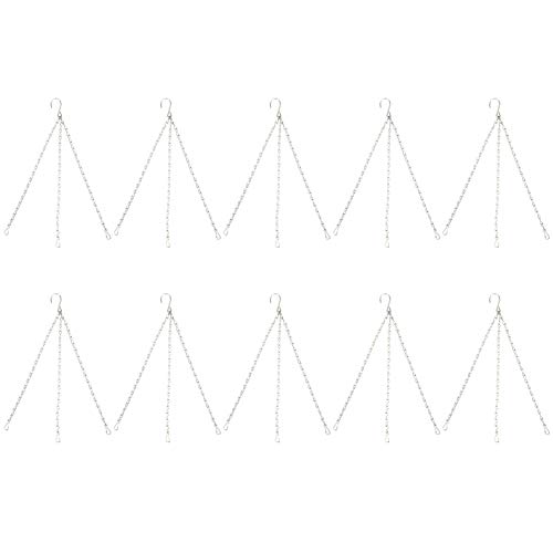 Aramox Hängende Kette, 8 Strang -Eisenanlagen -Kleiderbügel, Wetterfest, Einfach zu Installieren, Langlebiges Lebensdauer, Robuste und sichere, Multifunktionale Verwendung, 10pcs 36,5 Cm Aramox Hängende Kette, 8 Strang -Eisenanlagen -Kleiderbügel, Wetterfest, Einfach zu Installieren, Langlebiges Lebensdauer, Robuste und sichere, Multifunktionale Verwendung, 10pcs 36,5 Cm von Aramox