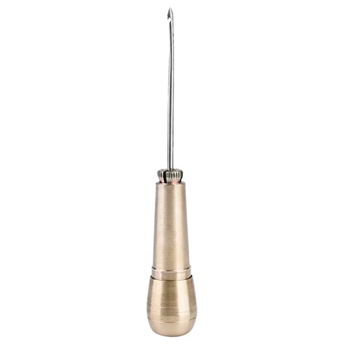 Aramox Nähen AWL Kit Kupfergriff Nähen von AWL -Kit mit Verstellbarer Nadelbreite Anwendungsbereich für Lederhandwerk und Reparatur Aramox Nähen AWL Kit Kupfergriff Nähen von AWL -Kit mit Verstellbarer Nadelbreite Anwendungsbereich für Lederhandwerk und Reparatur von Aramox