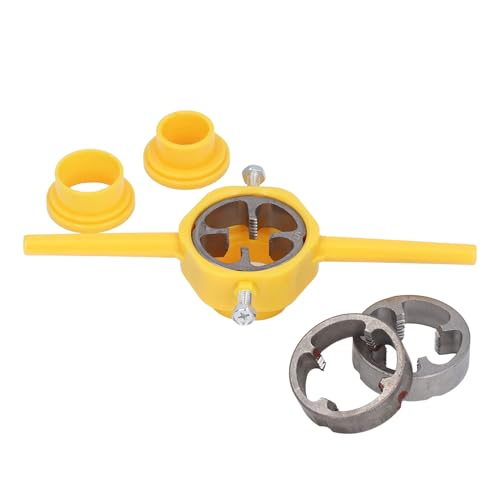 Aramox Pipe Threader Kit Langlebige PVC -Gewinde -Maker Werkzeug mit NPT Stempeln für die Installation von Sanitär, Gewächshauskonstruktion Aramox Pipe Threader Kit Langlebige PVC -Gewinde -Maker Werkzeug mit NPT Stempeln für die Installation von Sanitär, Gewächshauskonstruktion von Aramox