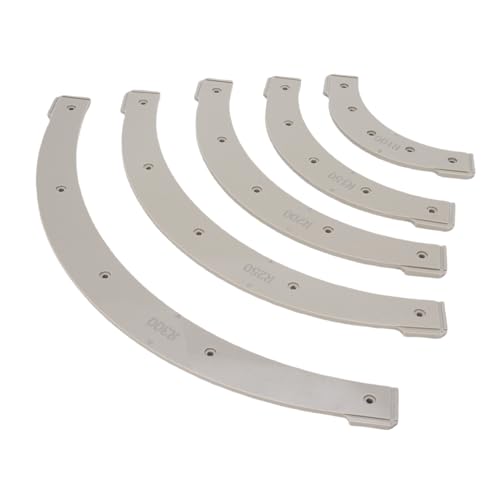 Aramox Router Radius Jig Rundbogen-Radius-Schablonen R100 R150 R200 R250 R300 Bogen-Schneidwerkzeug für Holzbearbeitung mit Manueller Handsteuerung Aramox Router Radius Jig Rundbogen-Radius-Schablonen R100 R150 R200 R250 R300 Bogen-Schneidwerkzeug für Holzbearbeitung mit Manueller Handsteuerung von Aramox