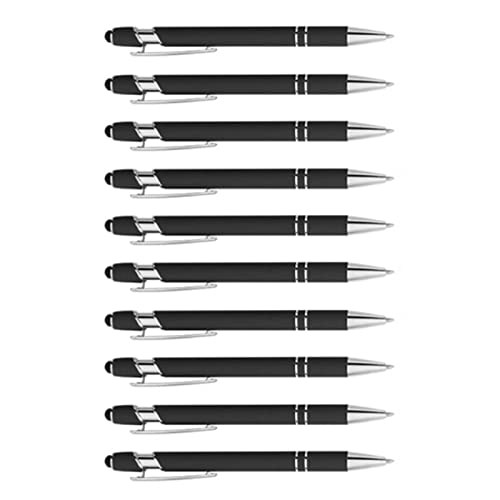 Aramox Schwarzer Kugelschreiber mit Bequemem Griff für den Bürogebrauch, Metal -Kugelschreiber -Handschriften Stift für Nicht Slip Schreiben, Geeignet für Längere Zeitschriftenpackungen von 10. Aramox Schwarzer Kugelschreiber mit Bequemem Griff für den Bürogebrauch, Metal -Kugelschreiber -Handschriften Stift für Nicht Slip Schreiben, Geeignet für Längere Zeitschriftenpackungen von 10. von Aramox