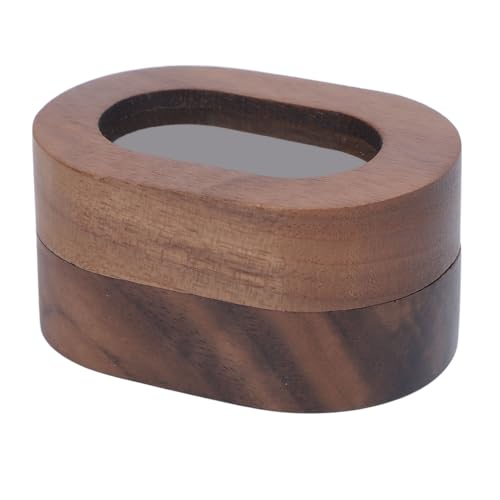 Aramox Vintage Holzringkasten Walnussholzschwamm Magnetverschluss Chiet Schränke Gebracht (Doppelschlitz) von Aramox