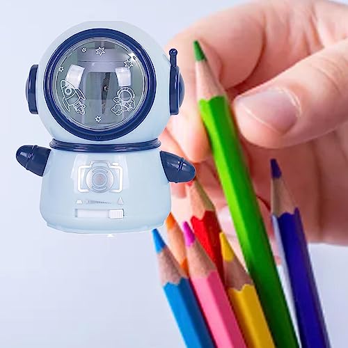 Bleistiftspitzer Cartoon Niedliche Sichere Flexible Elektrische Elektrik für das Haus Im Klassenzimmer, USB -Batterie Betrieben für und Lehrer Tragbar (#1) (#2) (#3) von Aramox