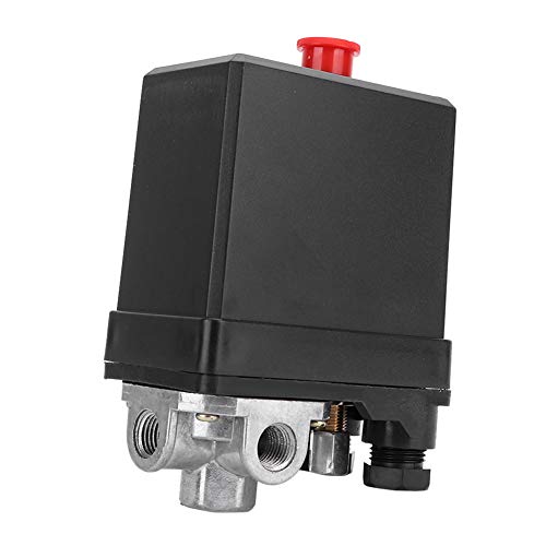 Druckschalter-Steuerventil für Luftkompressor, 380 V 3-Phasen-4-Loch-Vertikal-Druckschalter-Steuerventil G1 / 4 " Druckschalter-Steuerventil für Luftkompressor, 380 V 3-Phasen-4-Loch-Vertikal-Druckschalter-Steuerventil G1 / 4 " von Aramox