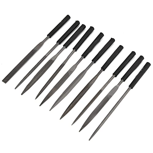 Mini -Kohlenstoffstahl -Schmuckarchiv mit Beschichtung, Nadeldateien Zum Bild und Aufzeichnung: Anwendbare Szene: Metallurgie (4 * 160mm) von Aramox